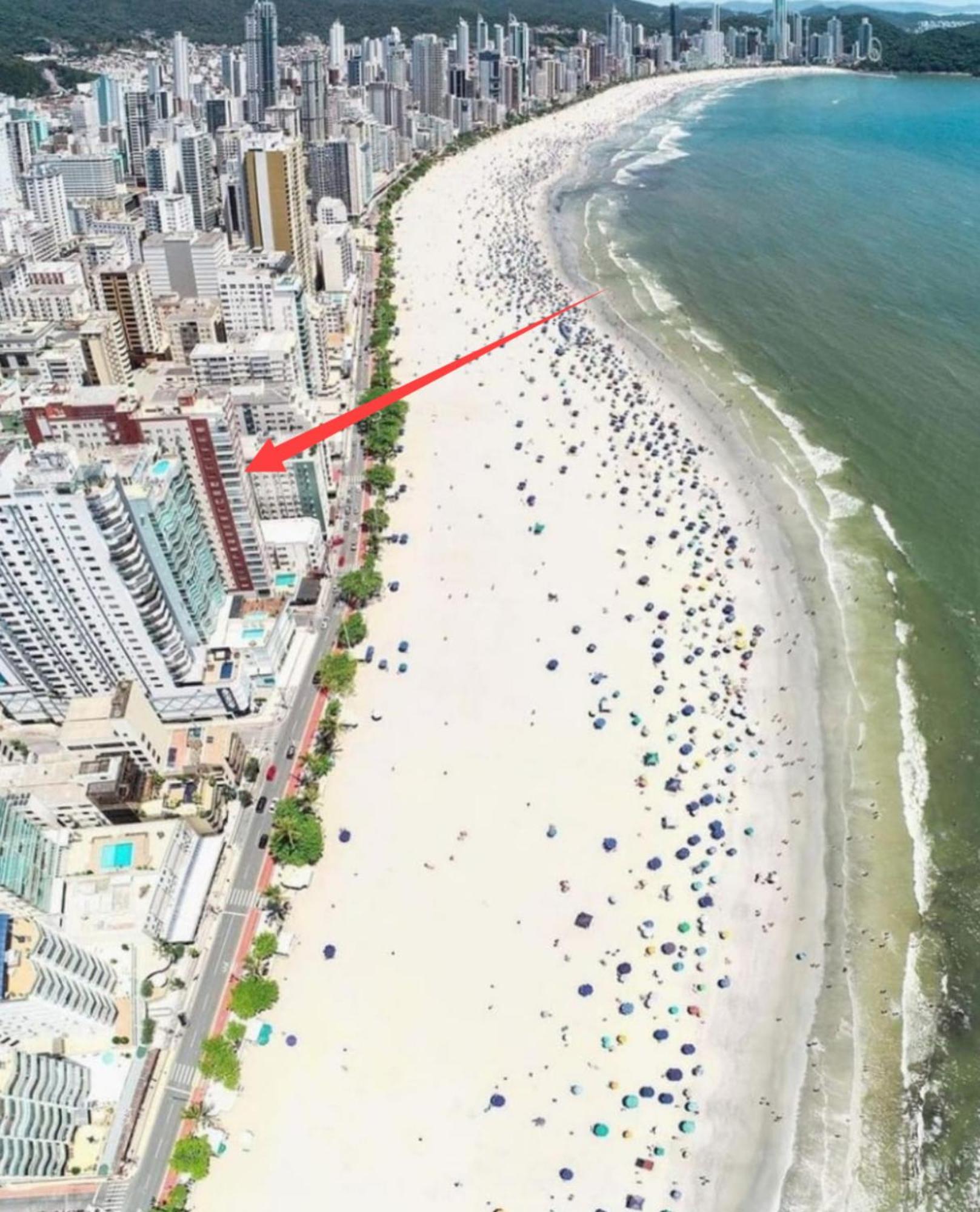 Apartamento Vista Mar - Pe Na Areia Balneário Camboriú Exteriér fotografie